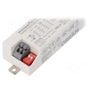 Power supply: switched-mode | LED | 7.6W | 30÷42VDC | 90÷180mA | IP20