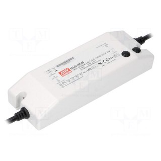 Power supply: switched-mode | LED | 82.8W | 36VDC | 1.38÷2.3A | IP64