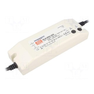 Power supply: switched-mode | LED | 81.9W | 42VDC | 38÷46VDC | IP64