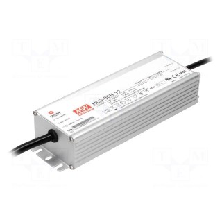 Power supply: switched-mode | LED | 80W | 54VDC | 1.5A | 90÷305VAC | IP67
