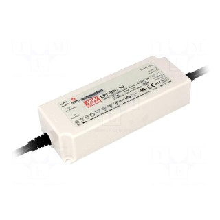 Power supply: switched-mode | LED | 90W | 30VDC | 18÷30VDC | 3A | IP67