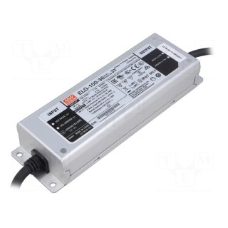Power supply: switched-mode | LED | 95.76W | 36VDC | 2.66A | 100÷305VAC