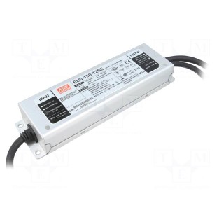 Power supply: switched-mode | LED | 96W | 12VDC | 10A | 100÷305VAC | IP67
