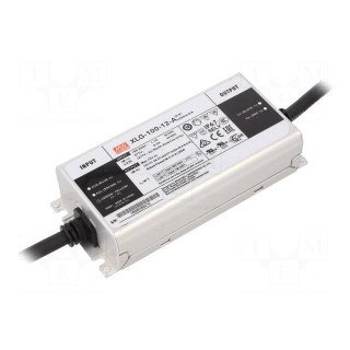 Power supply: switched-mode | LED | 96W | 12VDC | 8000mA | 100÷305VAC