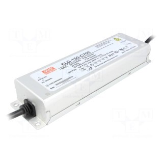 Power supply: switched-mode | LED | 149.8W | 107÷214VDC | 700mA | IP67