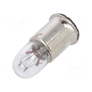 Filament lamp: Midget | SUB-MIDGET | 28VDC | 40mA | Ø: 6mm | L: 15mm