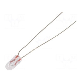 Filament lamp: miniature | 5VDC | 115mA | Bulb: T1 | Ø: 3.15mm | L: 6.35mm