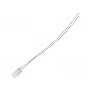 Filament lamp: miniature | 5VDC | 115mA | Bulb: T3/4 | Ø: 2.36mm | 40000h