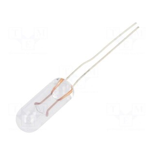 Filament lamp: miniature | 6VDC | 40mA | Bulb: T1 1/4 | Ø: 4.2mm