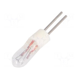 Filament lamp: miniature | BI-PIN | 28VDC | 24mA | Bulb: T1 | Ø: 3.3mm