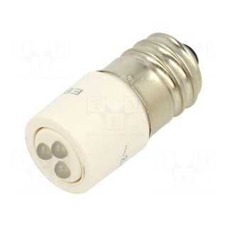 Indicator: LED | E14 | white | plastic | 24VAC | 24VDC | -20÷60°C