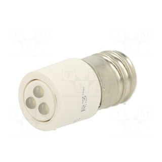 Indicator: LED | E14 | white | plastic | 24VAC | 24VDC | -20÷60°C