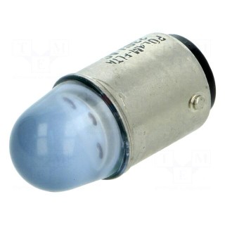LED lamp | blue | BA15D | 230VAC