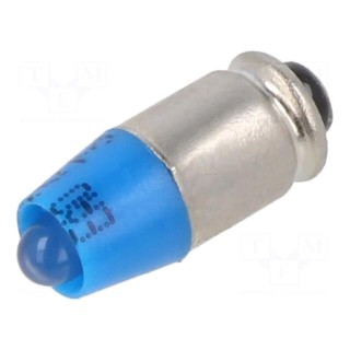 LED lamp | blue | S5,7s | 24VDC | 24VAC | No.of diodes: 1