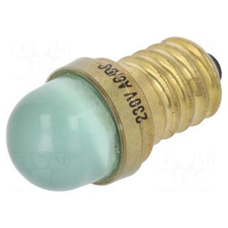 LED lamp | green | E14 | 230VAC