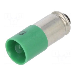 LED lamp | green | S5,7s | 24VDC | 24VAC | No.of diodes: 1