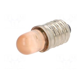 LED lamp | orange | E10 | 24VDC | 24VAC | AC lum: 600÷800mcd