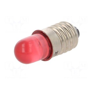 LED lamp | red | E10 | 12VDC | 12VAC