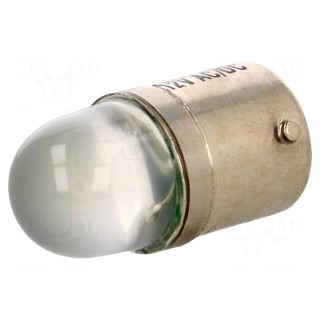 LED lamp | white | BA15S | 230VAC