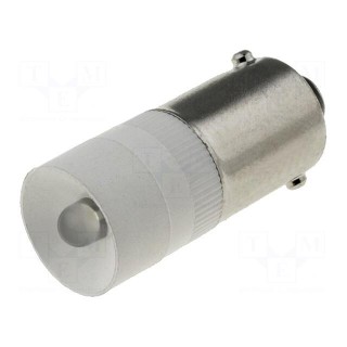 LED lamp | white | BA9S | 130VAC | No.of diodes: 1