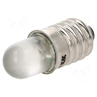LED lamp | white | E10 | 24VDC | 24VAC | AC lum: 2000÷2500mcd
