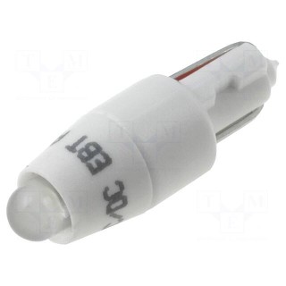 LED lamp | white | T5 | 28V | No.of diodes: 1