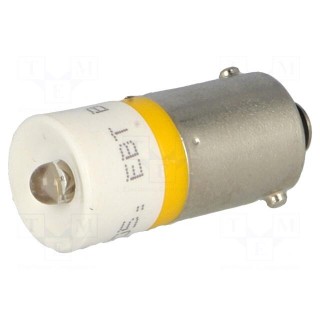 LED lamp | yellow | BA9S | 24V | No.of diodes: 1