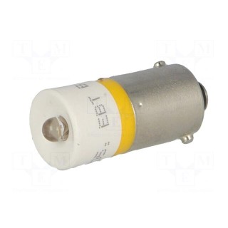 LED lamp | yellow | BA9S | 24V | No.of diodes: 1