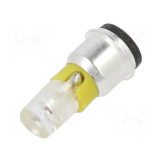 LED lamp | yellow | SX3s | 24÷28VDC | No.of diodes: 1 | -40÷85°C | 3mm