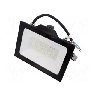 Lamp: LED flood light | 230VAC | 50W | 6400K | CRImin: 80 | 5000lm