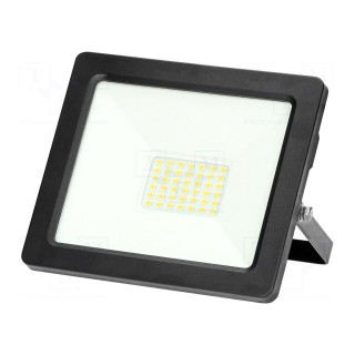Lamp: LED flood light | 30W | 4000K | CRImin: 80 | 120x148x35mm | IP65