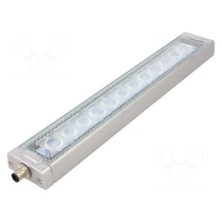 LED lamp | cool white | 1200lm | 6500K | -10÷50°C | 24VDC | IP66 | 3m