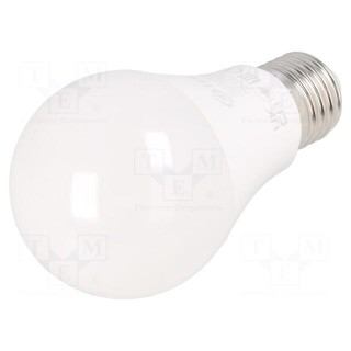 LED lamp | cool white | E27 | 230VAC | 11.5W | 200° | 6500K