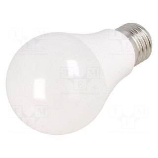 LED lamp | cool white | E27 | 230VAC | 1100lm | 11.5W | 200° | 6400K
