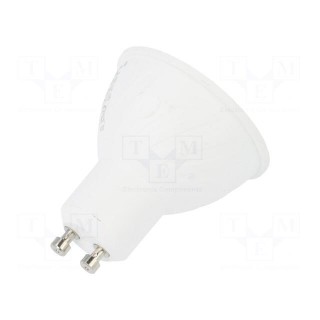 LED lamp | cool white | GU10 | 220/240VAC | 480lm | P: 6.5W | 110° | 6400K