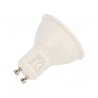 LED lamp | cool white | GU10 | 230VAC | 350lm | P: 5W | 36° | 6500K