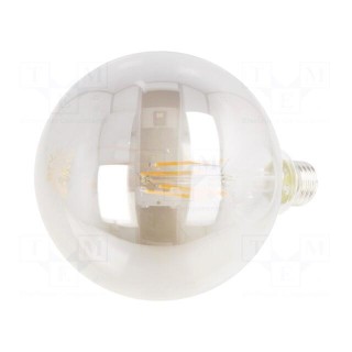 LED lamp | grey | E27 | 230VAC | 450lm | 8W | 360° | 1800K