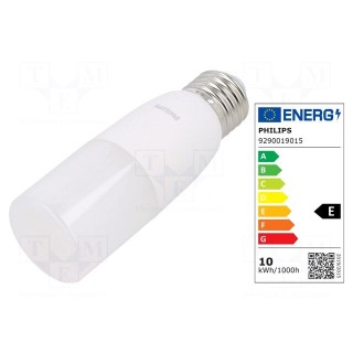 LED lamp | neutral white | E27 | 230VAC | 1050lm | P: 9.5W | 240° | 4000K