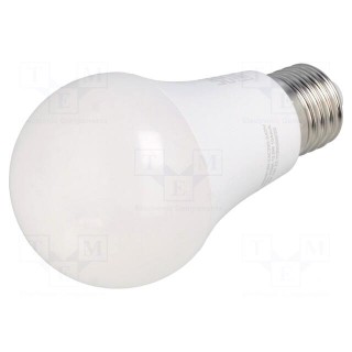 LED lamp | neutral white | E27 | 230VAC | 12W | 200° | 4000K | 3pcs.