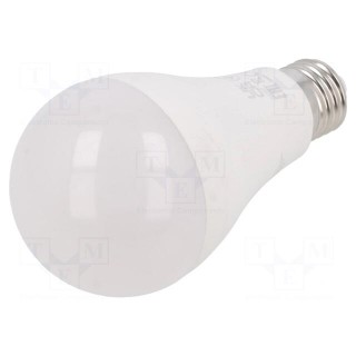 LED lamp | neutral white | E27 | 230VAC | 2400lm | 20W | 200° | 4000K