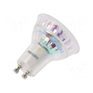 LED lamp | neutral white | GU10 | 230VAC | 275lm | P: 3.5W | 36° | 4000K
