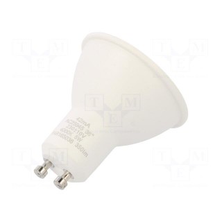 LED lamp | neutral white | GU10 | 230VAC | 350lm | P: 5W | 36° | 4000K