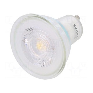 LED lamp | neutral white | GU10 | 230VAC | 390lm | P: 4.6W | 36° | 4000K