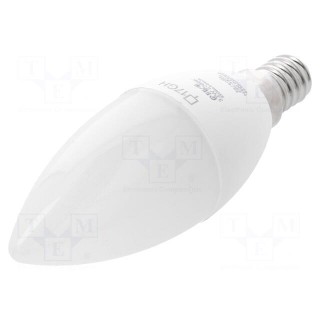 LED lamp | warm white | E14 | 230VAC | 250lm | P: 3.2W | 2700K | CRImin: 80