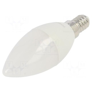 LED lamp | warm white | E14 | 230VAC | 470lm | 4.7W | 180° | 3000K | 3pcs.