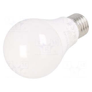 LED lamp | warm white | E27 | 230VAC | 11.5W | 200° | 3000K