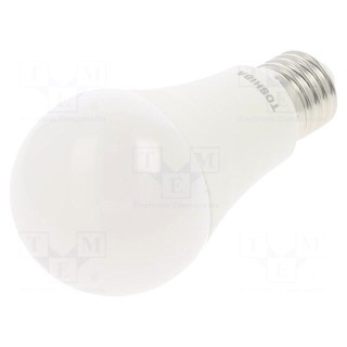 LED lamp | warm white | E27 | 230VAC | 1521lm | 15W | 180° | 3000K