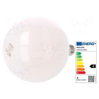 LED lamp | warm white | E27 | 230VAC | 2000lm | P: 13W | 2700K | CRImin: 80