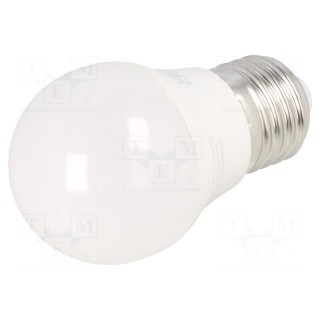 LED lamp | warm white | E27 | 230VAC | 5W | 200° | 3000K | 3pcs.