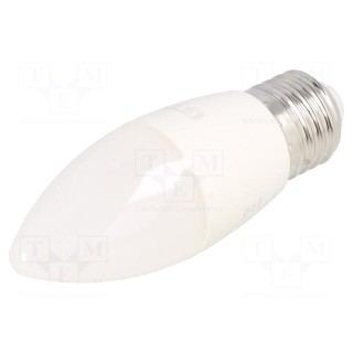 LED lamp | warm white | E27 | 230VAC | 720lm | 8W | 160° | 3000K